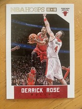 Derrick Rose 2015-16 Hoops Chicago Bulls Card #119