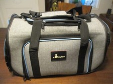 Siivton Pet Carrier Airline Approved 4 sides Expandable Cat Carrier Bag