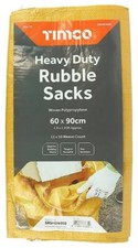 600mm x 900mm Résistant Décombres Sacks, 10 Paquet - SRSHD6090