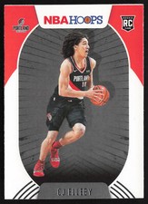 2020-21 Hoops CJ Elleby #250 Rookie RC Portland Trail Blazers