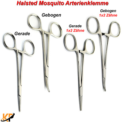 Halsted Mosquito Klemme Arterienklemme Mosquitoklemme Chirurgie Dental 1x2 Zähne