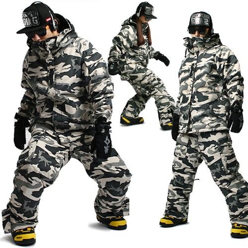 Mens Ski Snowboard Jumper Blazer Jacket Coat + Trousers Pants Suits SET-04 S-2XL - 第 1/12 張圖片