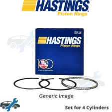 4X FOR HARLEY DAVIDSON ALSO KB PISTONS 1.9L HASTINGS 2M5153 PISTON RING SET
