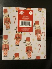 4 Christmas Gift Boxes 6.9  X 8.2  X 3" BY Christmas House  NEW