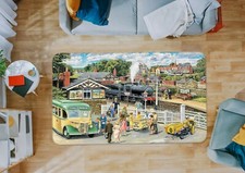 3D Icecream Station ZHUA49 Game Non Slip Rug Mat Photo Carpet Trevor Mitchell