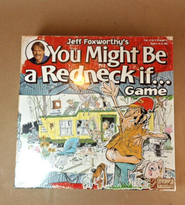 Jeff Foxworthy's YOU MIGHT BE A REDNECK IF Board Game Brand new sealed