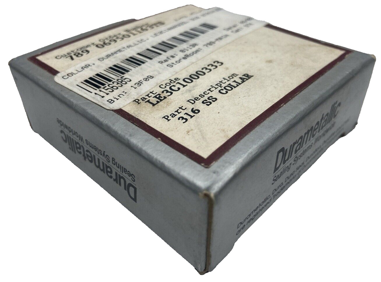 Durametallic DuraSeal Model: LE3C1000333 316 SS Collar 