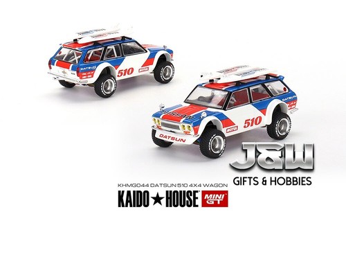 Mini GT Kaido House Datsun KAIDO 510 Wagon 4×4 Kaido GT Surf Safari HMG044 1/64 - Picture 1 of 1