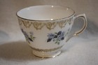 Vintage Colclough Pattern #8246 Blue Daisy Design Teacup & Saucer — photo 4