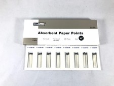 DIADENT Absorbent Paper Points Color Coded  Sterilized 200/Pack Cell Pack