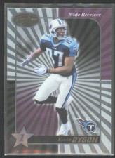 2000 Leaf Certified 1 Star Kevin Dyson #91