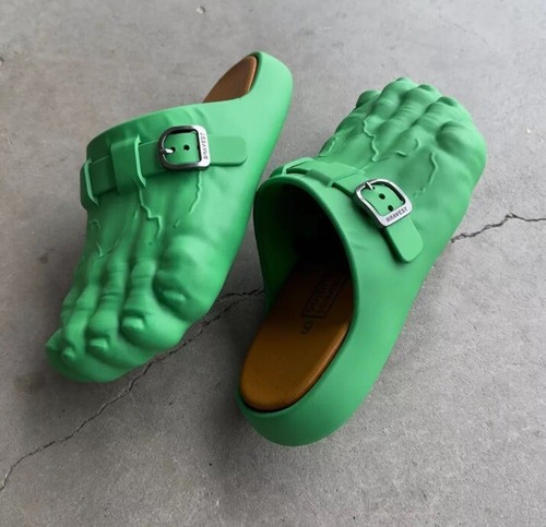 HULKFOOT Bravest Studios Hulk Foot Clog Green SIZE 9 - 第 2/6 張圖片