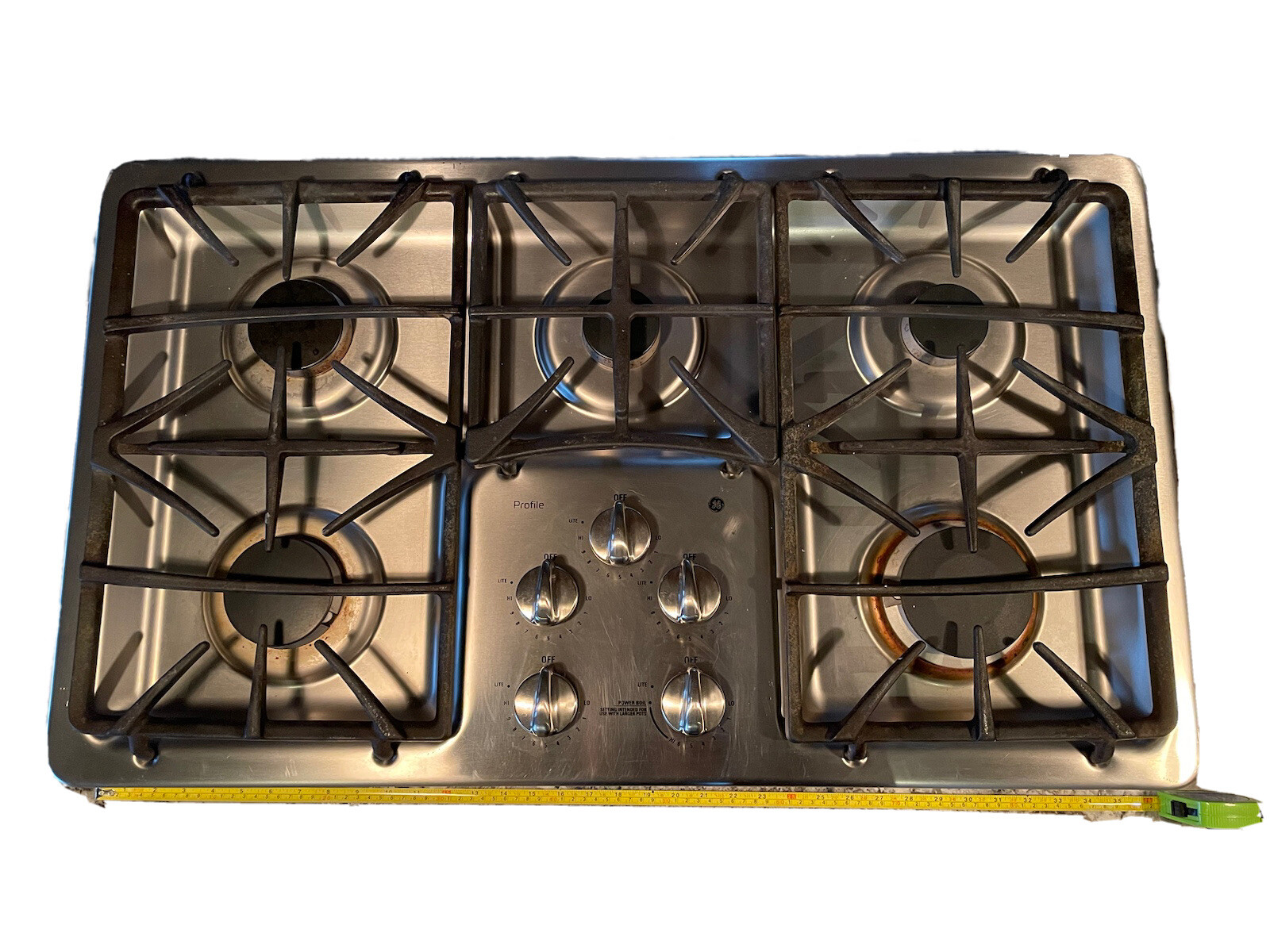 GE Profile 5 Burner Gas Stove Top eBay