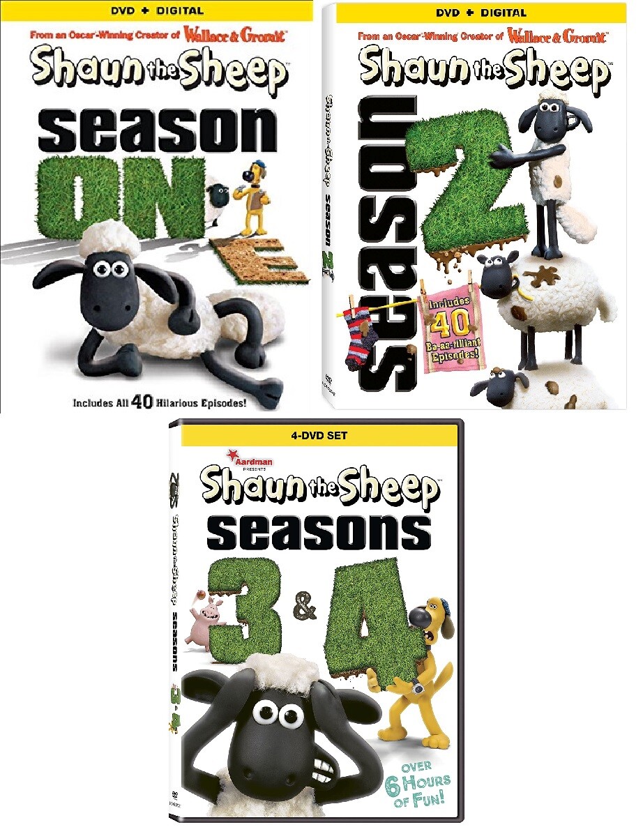 Shaun the Sheep: Season 3 and 4 (DVD) for sale online | eBay