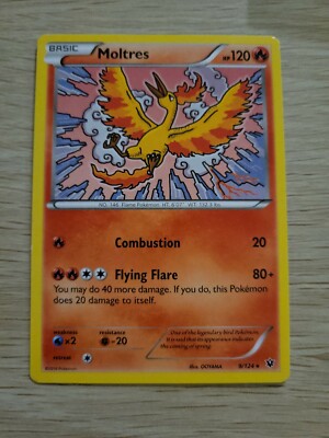 moltres pokemon card 2016 holo rare 005/036 CP5 mythical & legendary dream shine collection Japanese Pokmon TCG, Toys & Collectibles, Trading Cards, Raw Singles on Carousell If heads Moltres 9/124 - XY Fates