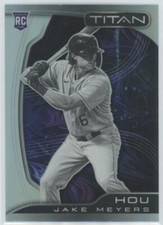 2022 Panini Chronicles Titan Holo #9 Jake Meyers RC Houston Astros