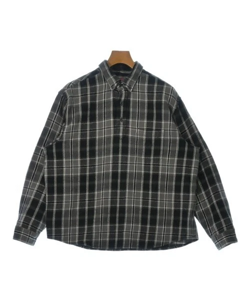 Chemise décontractée suprême gris x noir x blanc (motif à carreaux) M 2200402800019