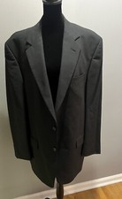 Vintage Monsieur Givenchy Men  s Sports Jacket Blazer Navy Worsted Wool Size 44