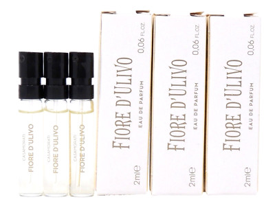 XERJOFF FIORE D'ULIVO EDP 2.0ml .06fl oz x 3 COLOGNE PERFUME SPRAY SAMPLE