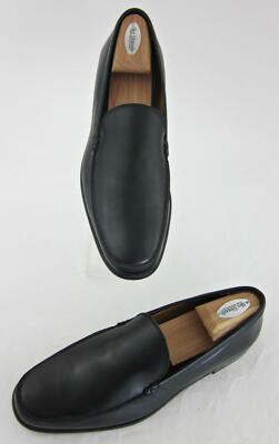 John Varvatos Black Leather Slip On Loafer Shoes Men Hand Made Italy Size 10 John Varvatos Maestro Men main image 3