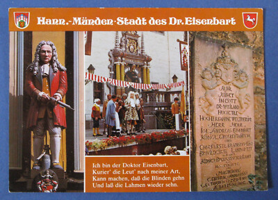 AK Hann.-Münden Stadt des Dr. Eisenbart ca. 1970