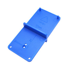 1/2x Cabinet Hardware Jig Tool 35/40mm Hole Jig Door Hinge Template for Cupboard
