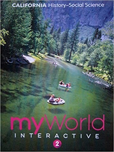 Grade 2 myWorld Interactive California Worktext Social Studies History My World - Picture 1 of 1