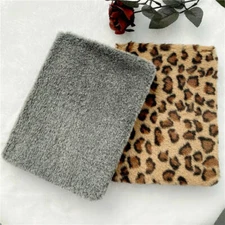 Plush Fluffy Leopard Stand Tablet Case For iPad 5 6 Pro Mini 3 4 5 Air 1 2 3