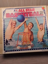 Vintage Kransco Pool Basketball Hoop - Factory Stapled in Box - Very Rare