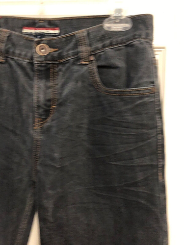TOMMY HILFIGER Big Boys REVOLUTION Straight Leg JEANS - Whiskered - Sz 16 /30x29 - Picture 8 of 18