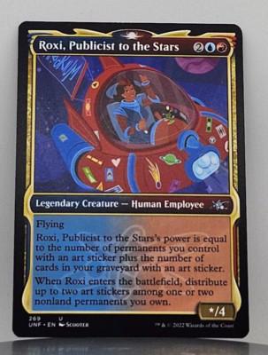 Roxi, Publicist to the Stars (Showcase) - Unfinity - UNF - 269 - MTG