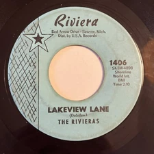 SURF 45: The Rivieras – Let's Go To Hawaii / Lakeview Lane, 1965 Riviera VG