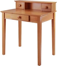 Winsome Wood Studio Home Office, Honey 