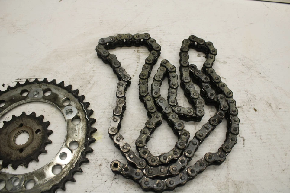 00-07 PIÑÓN TRASERO DELANTERO SUZUKI HAYABUSA CON CADENA BB281 Foto 3 de 4