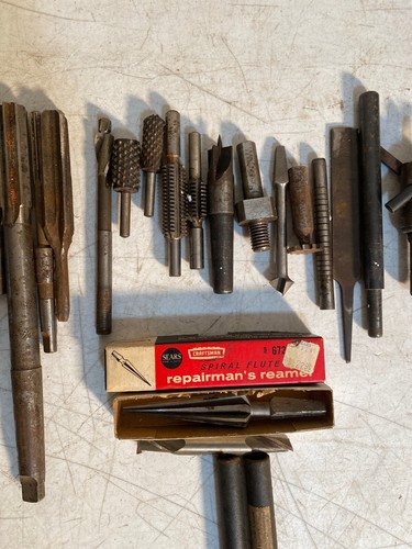 Set of High Machinist Speed Steel Taps,Straight & spiral Flute, Double end mill - Afbeelding 3 van 12