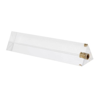 Photo Photography Triangular Prism with 1/4 Inch Thread Optical Glass Rainbow