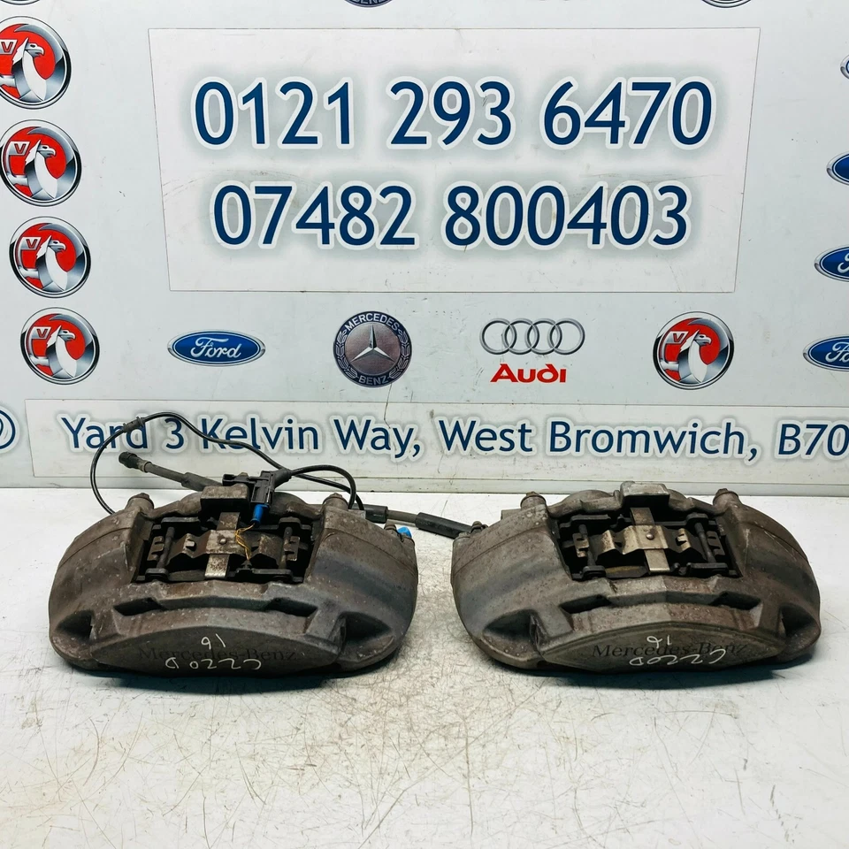 2016 MERCEDES BENZ C-CLASS C220D W205 REAR CALIPER SET  - Image 2 of 4