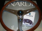 NARDI CLASSIC 39 steering wheel mahogany with glossy spokes size 390 mm.