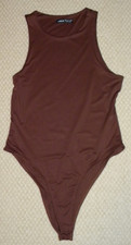 Womens SHEIN Brown Bodysuit Size L EU 40/42 US 8/10