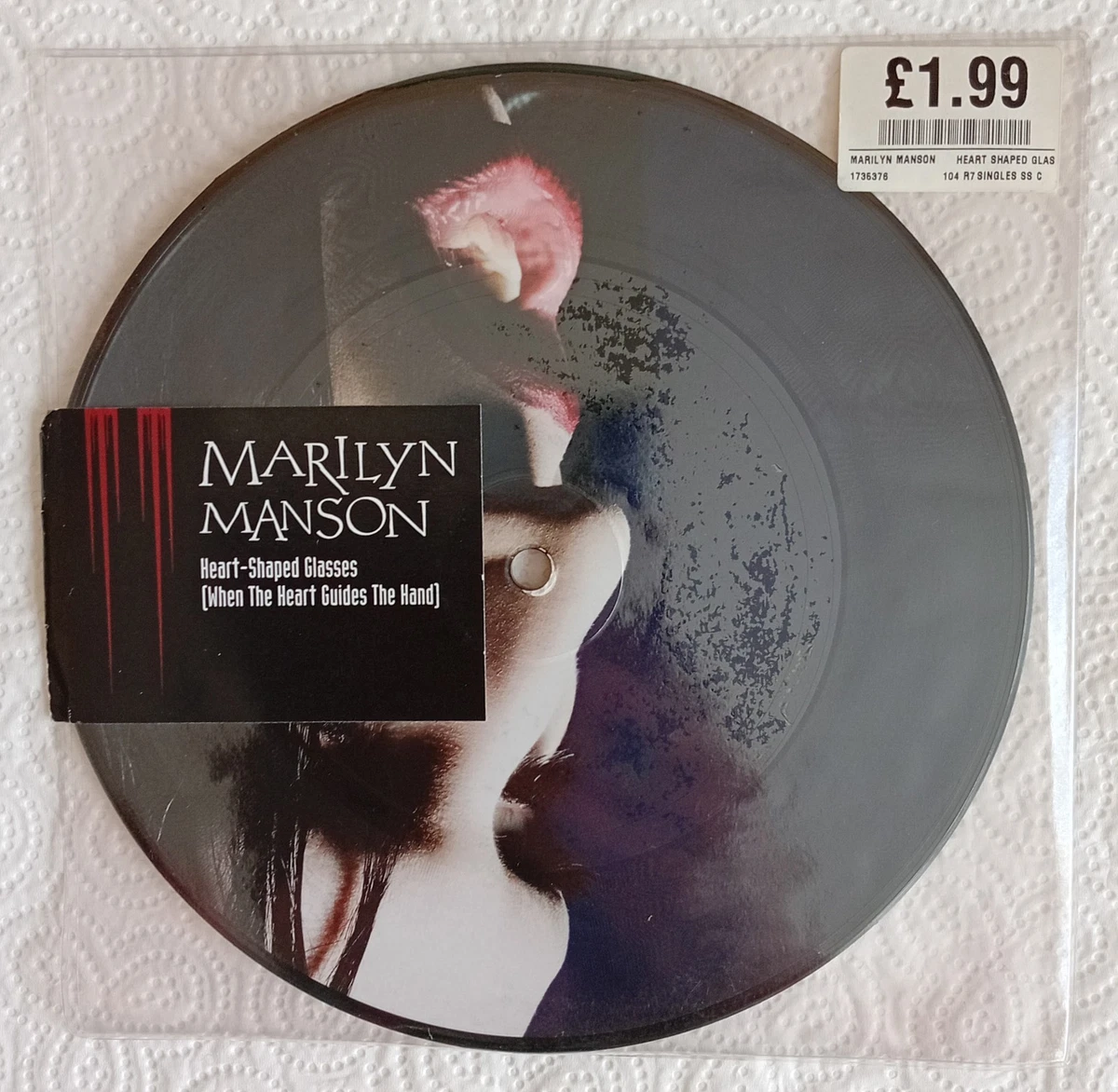 Preços baixos em Discos de vinil disco de foto de Marilyn Manson