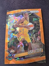 2025 WNBA Prizm Lisa Leslie Orange Ice Prizm #106 Sparks