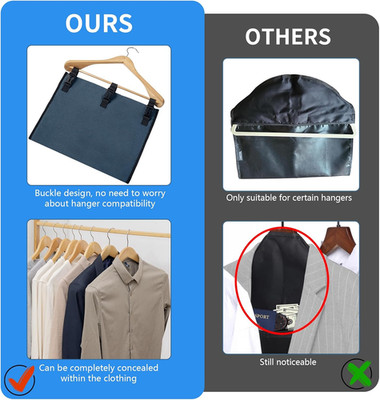 Hanger Diversion Safe for Money Cash,  Secret Safe Pocket for Home, Travel, C...