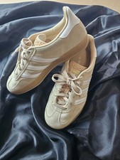 adidas Originals Gazelle Femme beige daim semelle gomme caoutchouc EU 36,5