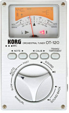 KORG OT-120 Orchestral Chromatic Tuner Needle Meter for Orchestra Band NEW