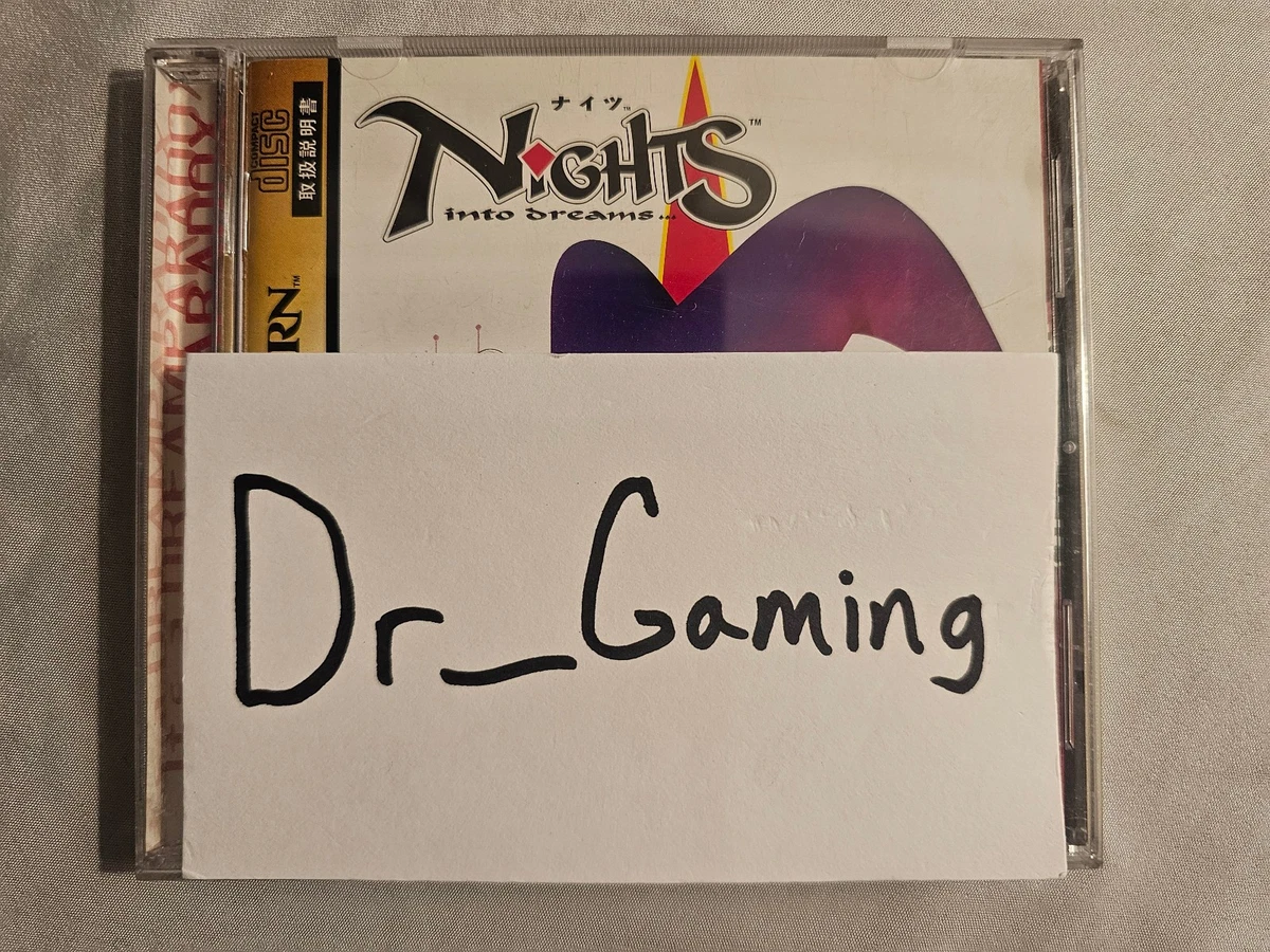 Sega Saturn (Nights Into Dreams NTSC-J Japan Video Games for