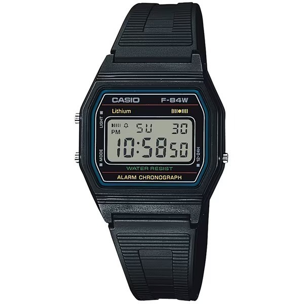 CASIO Collection STANDARD F-84W-1QJH Digital Wristwatch
