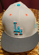 NEW ERA LOS ANGELES DODGERS 1981 WORLD SERIES BASEBALL HAT SIZE 7 1/4