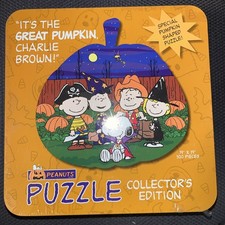 Peanuts It's The Great Pumpkin Charlie Brown 500 Pc Puzzle Collector's Ed NEW