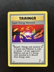 Super Energy Removal 108/130 Trainer Base Set 2 NON-HOLO Rare Pokemon Card VG