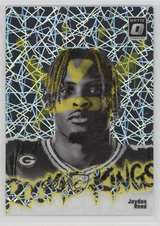 2023 Panini Donruss Optic Rookie Kings Jayden Reed #19 04qn